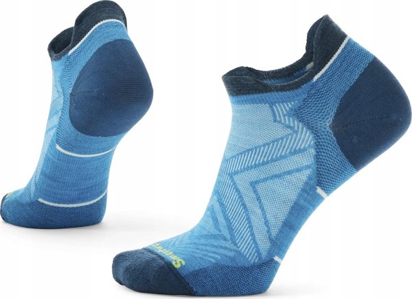 Smartwool W'S Run Zero Cushion Low Ankle Socks, E21 | ocean abyss, S