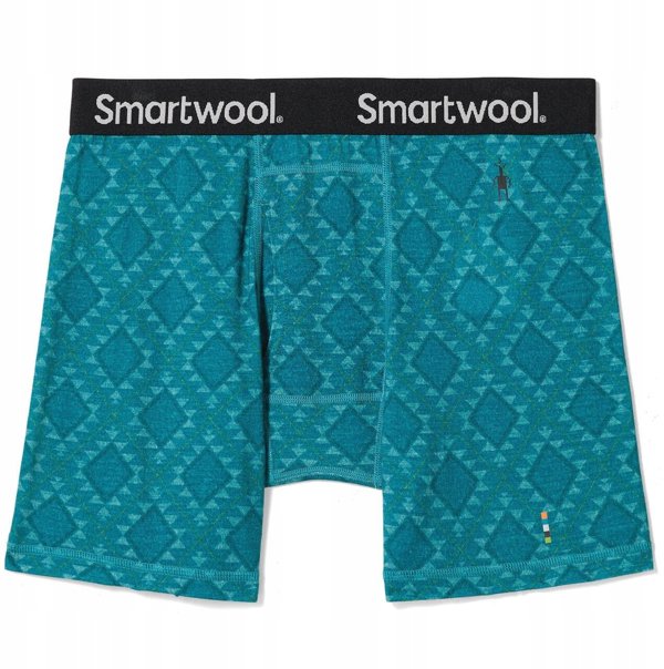 Smartwool M'S Merino Print Boxer Brief Boxed, L39, L