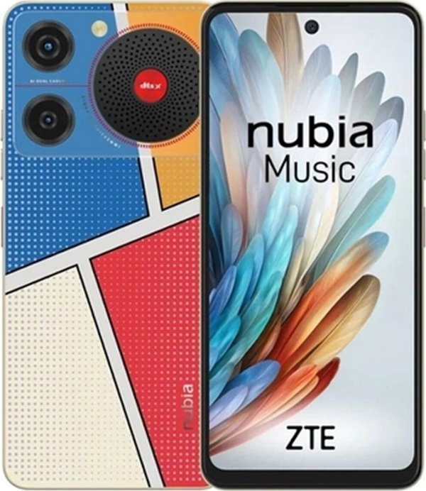 Smartfon Nubia Nubia Music 4/128GB Czarno-niebieski  (S0240748)