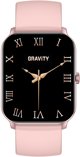 Smartwatch Gravity GT36-1 Ροζ, Γυναικείο Ψηφιακό Ρολόι με Οθόνη Αφής