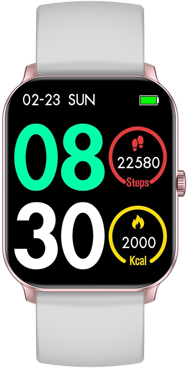 Gravity Smartwatch GT36-2 Γκρι - Έξυπνο Ρολόι με Πολλαπλές Λειτουργίες