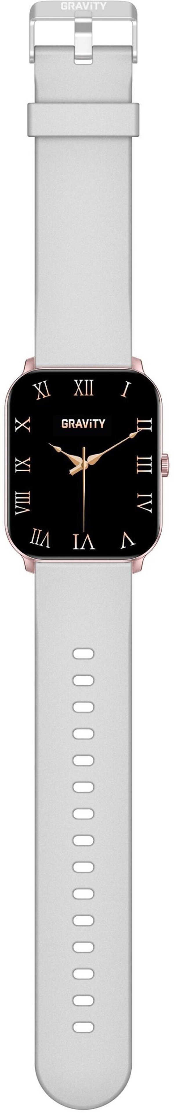Gravity Smartwatch GT36-2 Γκρι - Έξυπνο Ρολόι με Πολλαπλές Λειτουργίες