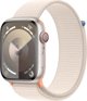 Έξυπνο ρολόι Apple Watch 9 GPS + Cellular 45mm Starlight Alu Sport Loop Μπεζ (MRMA3QP/A)