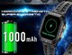 Rubicon Smartwatch RNCF24 με Bluetooth Κλήσεις, Γκρι Σιλικόνη