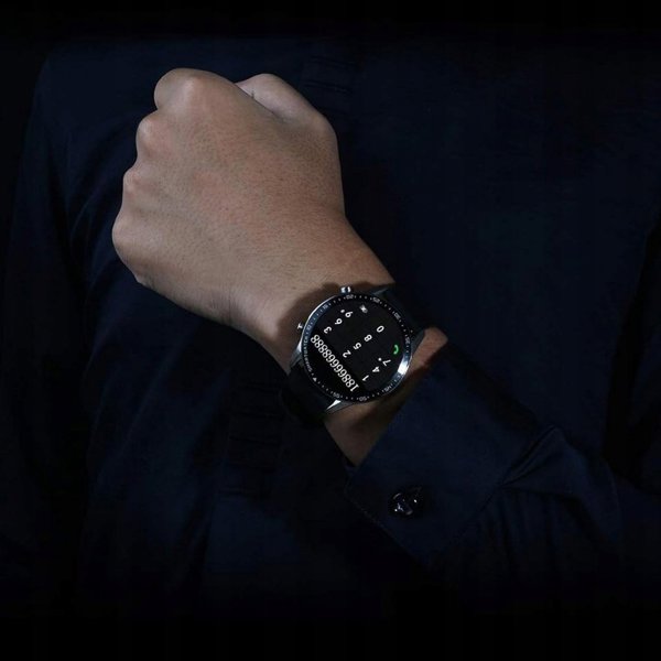 Smartwatch Gravity Czarny 2 Paski GT10-5