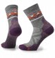 Smartwool W'S Hike Light Cushion Zig Zag Valley Mid Crew Socks, H85 | ash/charcoal, M