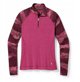 Smartwool W'S Classic Thermal Merino Base Layer Pattern 1/4 Zip Boxed, K57, XS