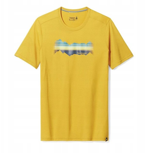 Smartwool U'S Mountain Horizon Graphic Short Sleeve Tee Slim Fit, K11, S