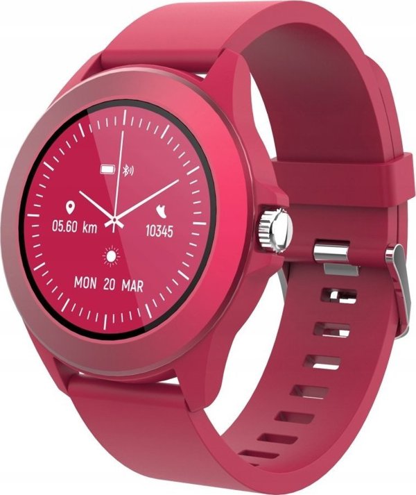 Smartwatch Forever Colorum CW-300 Czerwony  (GSM169753)