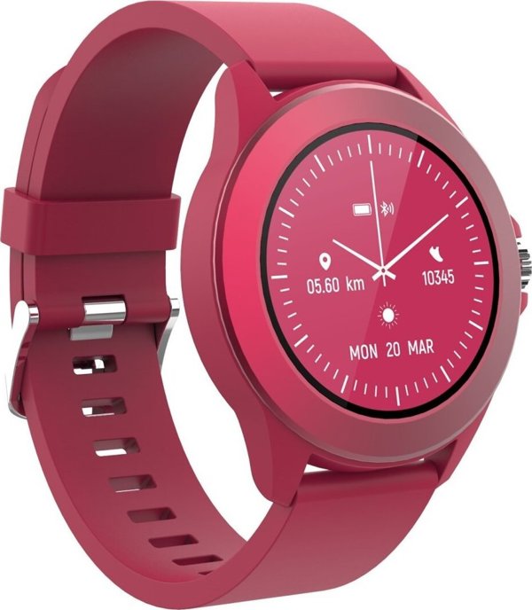 Smartwatch Forever Colorum CW-300 Czerwony  (GSM169753)