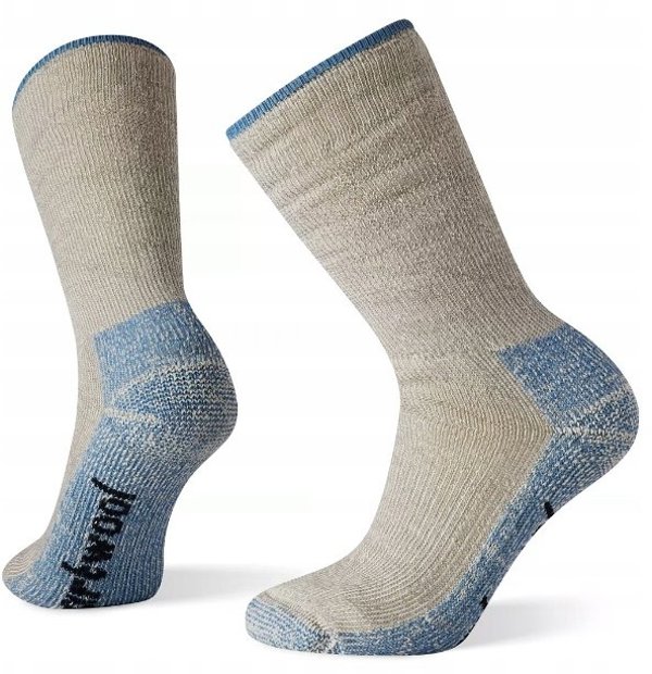 Smartwool W'S Mountaineer Classic Edition Maximum Cushion Crew Socks, 039 | light gray, M