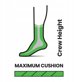 Smartwool W'S Mountaineer Classic Edition Maximum Cushion Crew Socks, 039 | light gray, M