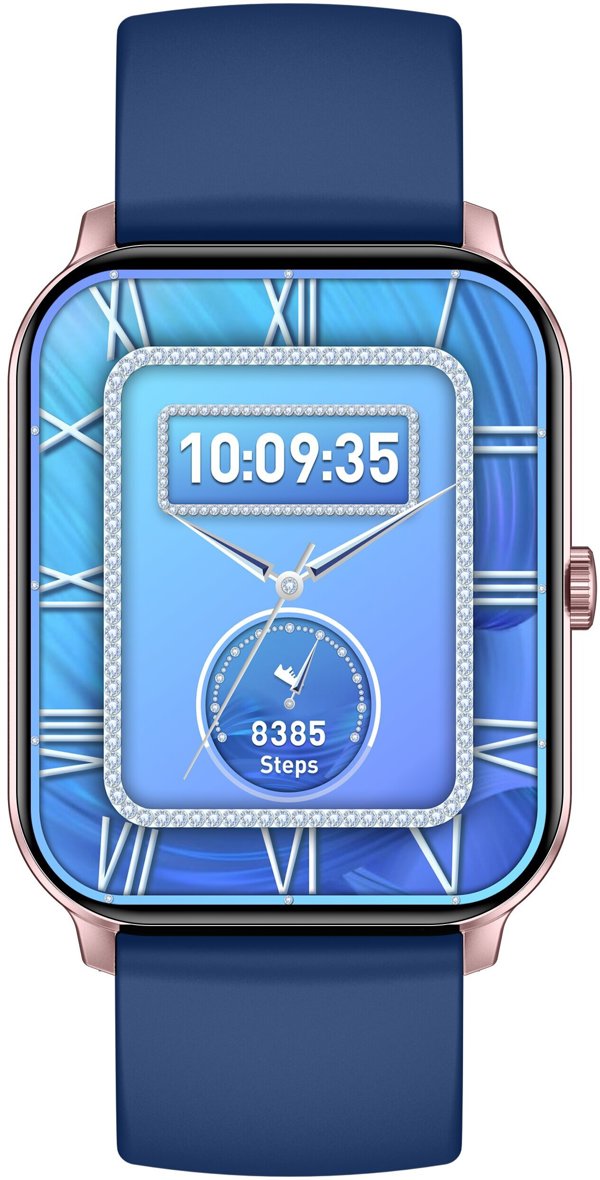Smartwatch Gravity GT36-4 Μπλε - Ανδρικό & Γυναικείο Έξυπνο Ρολόι