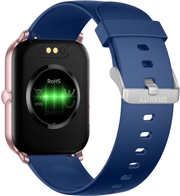 Smartwatch Gravity GT36-4 Μπλε - Ανδρικό & Γυναικείο Έξυπνο Ρολόι