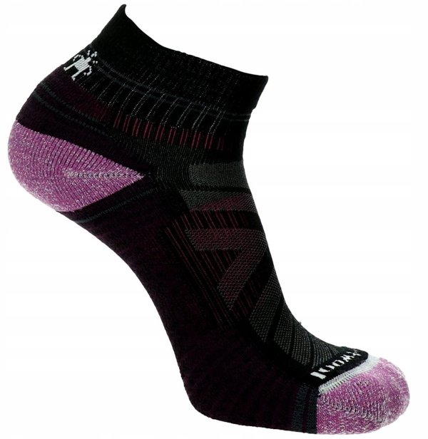 Smartwool W'S Hike Light Cushion Ankle Socks, 001 | black, L