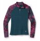 Smartwool W'S Classic Thermal Merino Base Layer Pattern 1/4 Zip Boxed, K59, XS