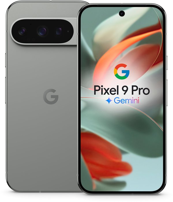Google Pixel 9 Pro - 5G Smartphone - Dual-SIM - RAM 16 GB / Εσωτερική Αποθήκευση 256 GB - OLED-Οθόνη - 6.3" - 1280 x 2856 Pixel (120 Hz) - Τριπλή Κάμερα 50 MP, 48 MP, 48 MP - μπροστινή κάμερα 42 MP - καστανό