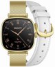 Gravity Smartwatch GT32-2 Γυναικείο Ρολόι με Bluetooth Κλήσεις και Επιπλέον Λουράκι (Gold)