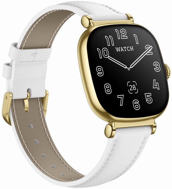 Gravity Smartwatch GT32-2 Γυναικείο Ρολόι με Bluetooth Κλήσεις και Επιπλέον Λουράκι (Gold)