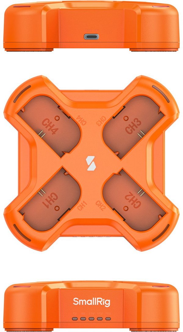 Φορτιστής Μπαταρίας 4 Καναλιών SmallRig 4838 LP-E6NH