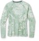 Smartwool W'S Classic Thermal Merino Base Layer Pattern Crew Boxed, K43, XS
