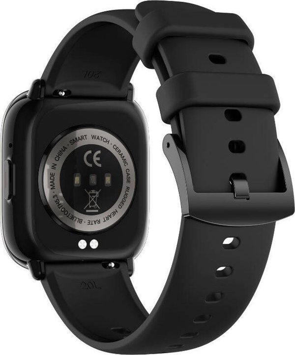 Rubicon Smartwatch RNCF31 Με Bluetooth Κλήσεις Μαύρο