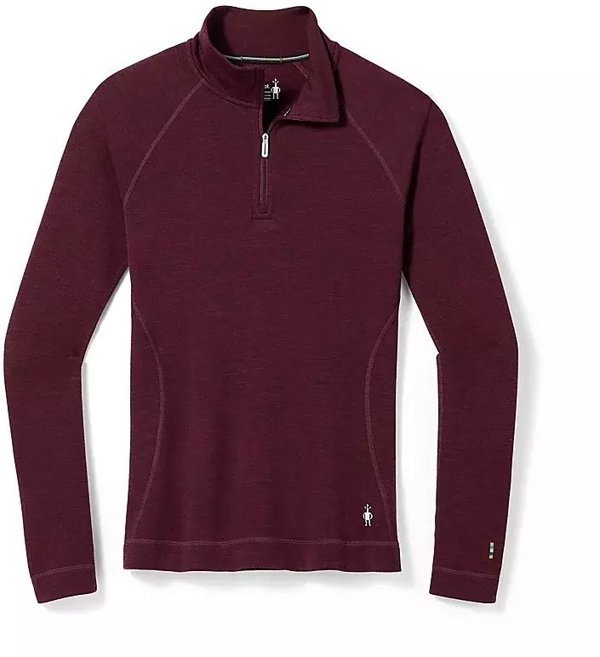 Smartwool W'S Classic Thermal Merino Base Layer 1/4 Zip Boxed, K40, S