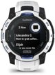 Smartwatch GARMIN Instinct 3 45mm SOLAR Whitestone