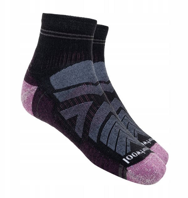Smartwool W'S Hike Light Cushion Ankle Socks, 001 | black, S
