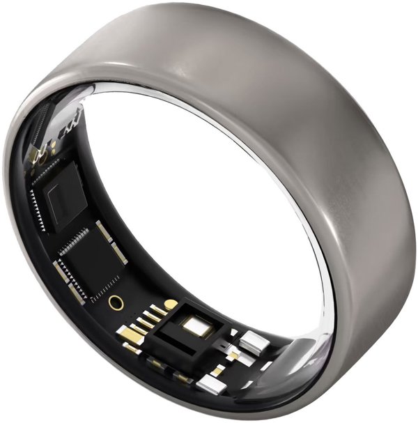 Ultrahuman Ring Air Smart Ring, Raw Titanium, Μέγεθος 10