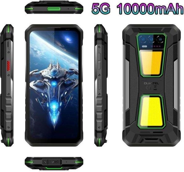 Smartphone Oukitel WP58 Pro 5G  6.7" 8/512GB 10000mAh Green