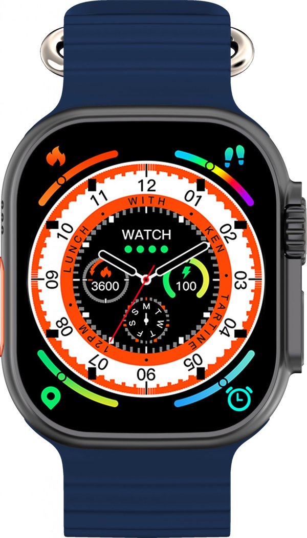 Smartwatch Kiano Watch Solid Granatowy  (KIASHUW6901B)