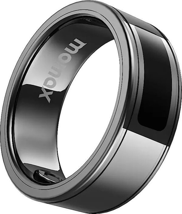 Momax 1-Sense Έξυπνο Δαχτυλίδι Smart Ring, Γκρι, Μέγεθος #7