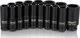 Smart SM-29-NSET16 Σετ Κρουστικά Καρυδάκια 1/2" Μακριά 10-32mm 16τμχ από Χάλυβα Χρωμίου-Μολυβδαινίου σε Θήκη