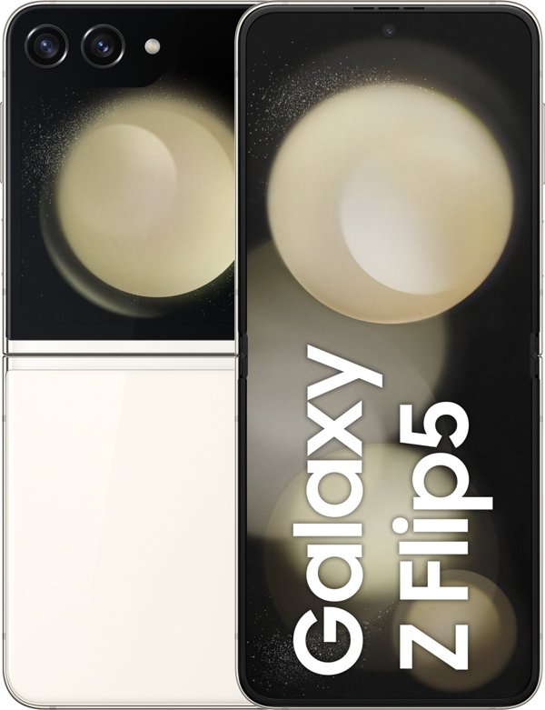 Έξυπνο τηλέφωνο Samsung Z Flip5 5G 8/256GB Κρεμ (SM-F731BZEGEUE)