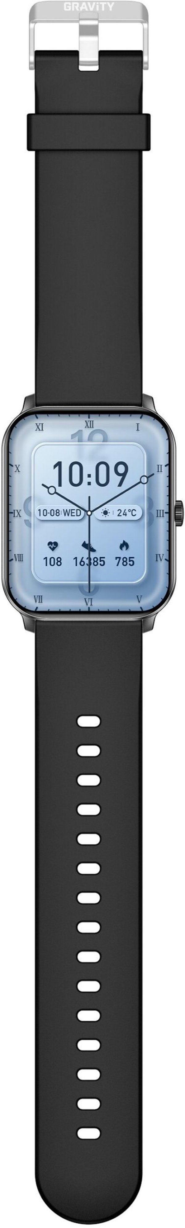 Gravity Smartwatch GT36-5 Μαύρο - Έξυπνο Ρολόι