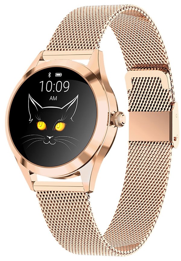 Smartwatch Retoo SMARTWATCH ZEGAREK DAMSKI WODOODPORNY POLSKA APLIKACJA SPORT SEN ROZMOWY