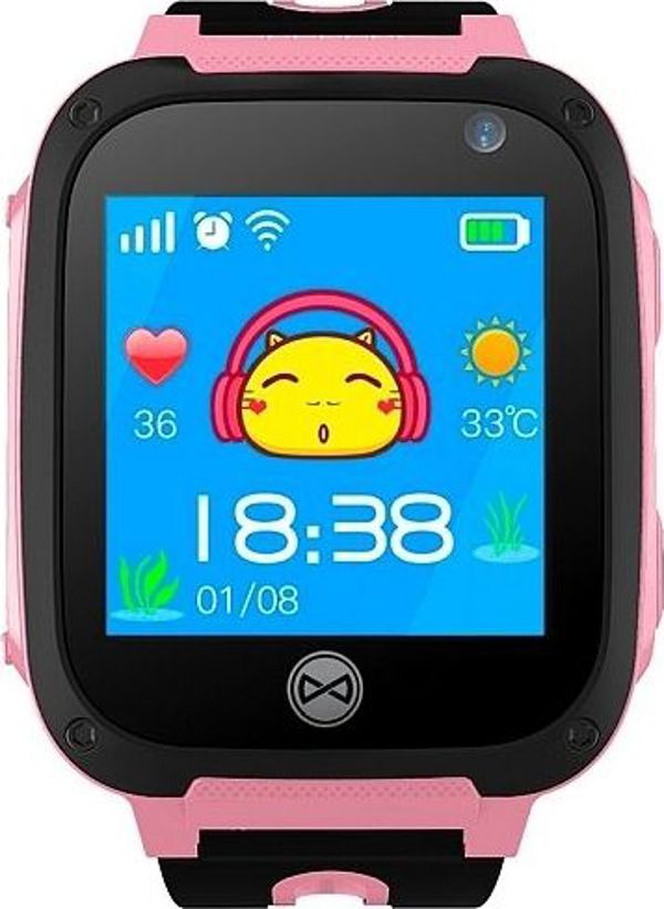 Έξυπνο ρολόι Forever Kids KW-55 Ροζ (KW-55 Ροζ)