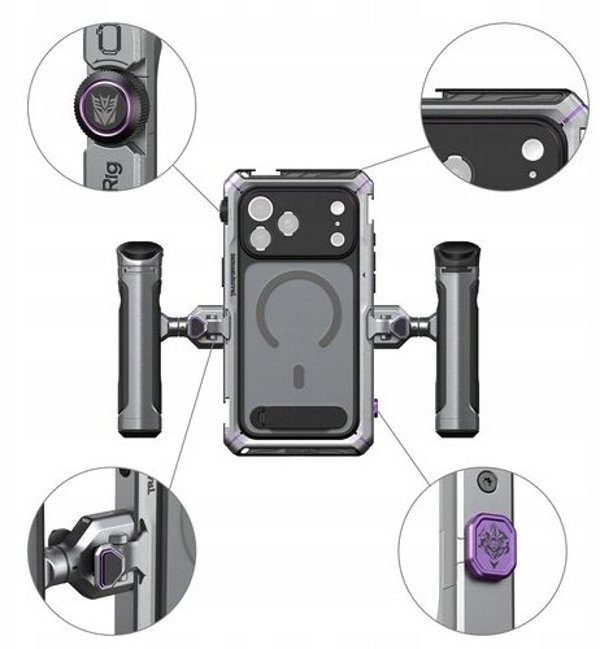 SmallRig Megatron Edition Mobile Dual Handheld Kit for iPhone 17 Pro Max (5584)