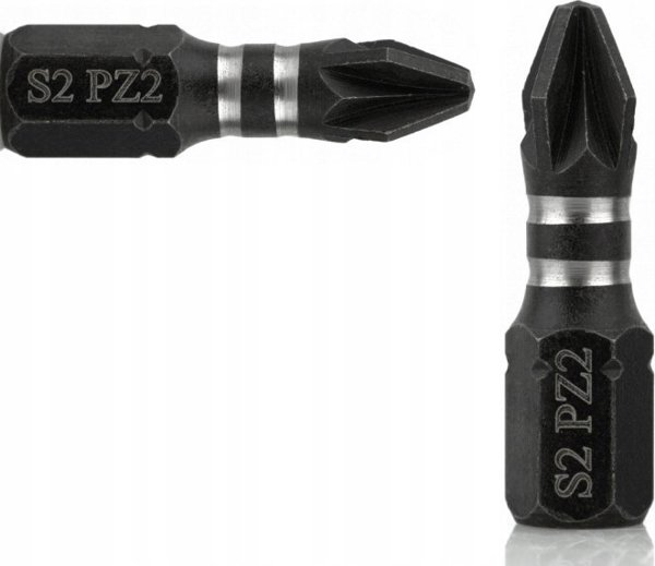 Smart Μύτες Κατσαβιδιού Impact PZ2 25mm, Ατσάλι S2, 2 Τεμάχια