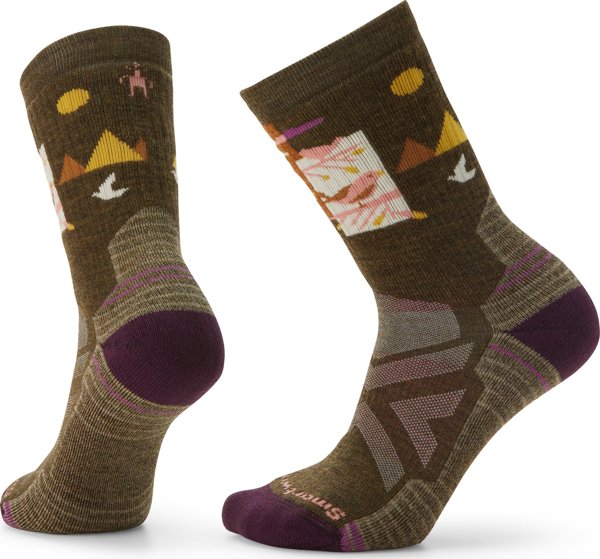 Smartwool Skarpety Damskie Smartwool Hike Full Cushion Alpine Perch Crew Socks 37-41