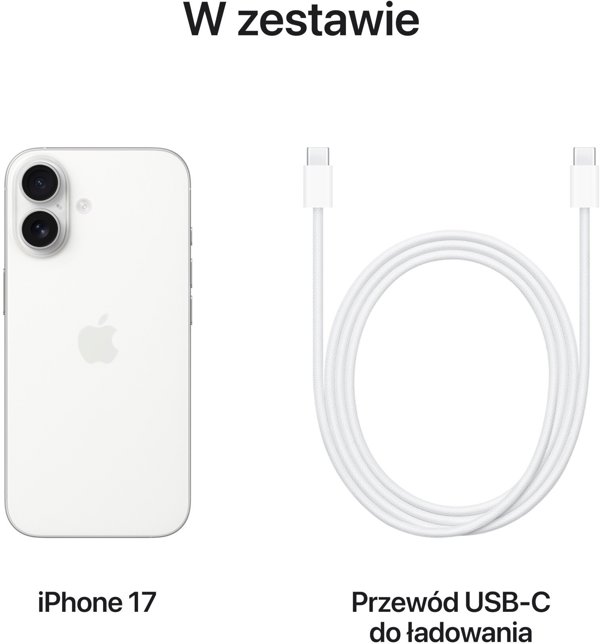 Smartphone Apple iPhone 17 8/256GB Λευκό
