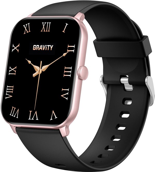 Gravity Smartwatch GT36-3 Μαύρο Ρολόι με Bluetooth