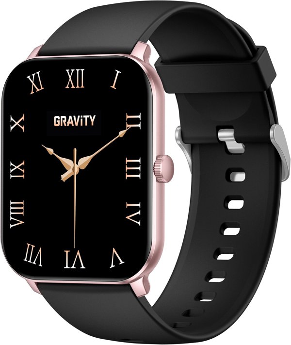 Gravity Smartwatch GT36-3 Μαύρο Ρολόι με Bluetooth