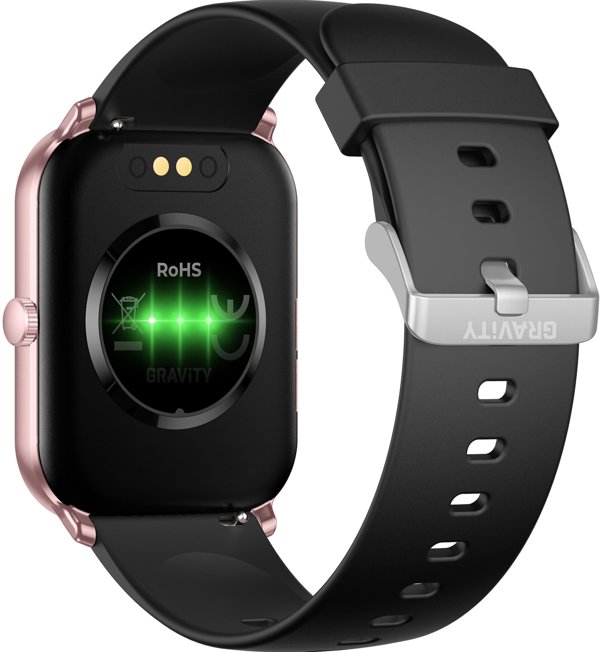 Gravity Smartwatch GT36-3 Μαύρο Ρολόι με Bluetooth