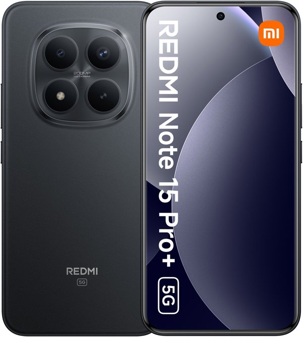 Smartfon Xiaomi Redmi Note 15 Pro Plus 5G - 12/512GB czarny