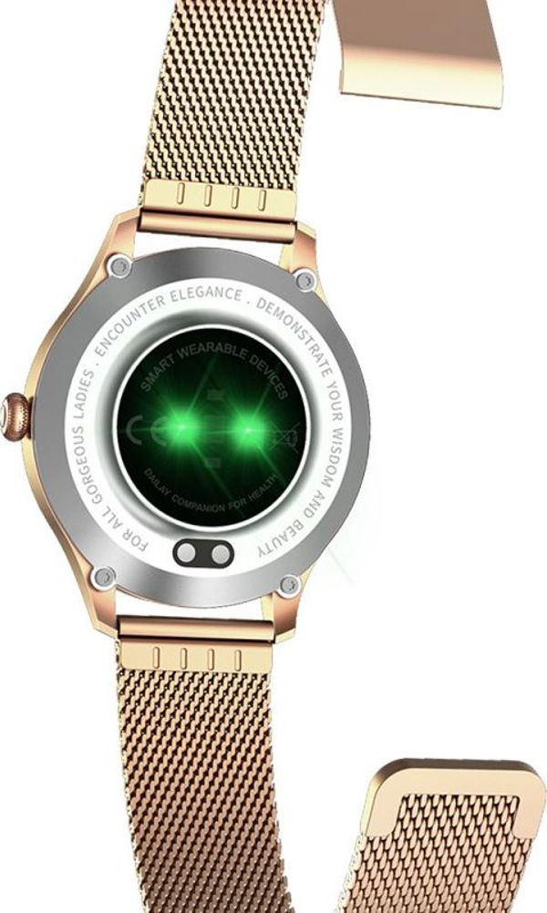 Maxcom Smartwatch FW42 Gold Γυναικείο Έξυπνο Ρολόι με Κομψό Σχεδιασμό - Χρυσό