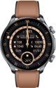 Gravity Smartwatch GT35-1 Ανδρικό Ρολόι με Γκρι Κάσα και Μαύρο Λουράκι