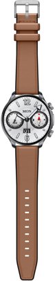 Gravity Smartwatch GT35-1 Ανδρικό Ρολόι με Γκρι Κάσα και Μαύρο Λουράκι