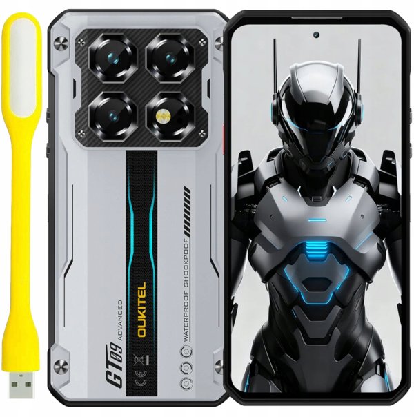 Smartphone Oukitel WP60 5G 7.2" 12/512GB 10000mAh Silver